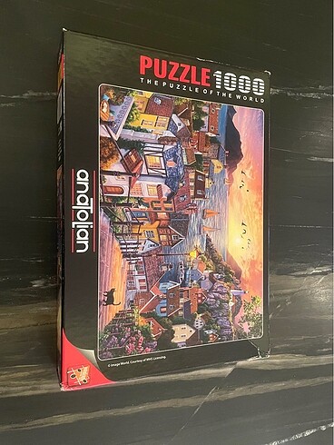 Puzzle 1000 parça eksiksiz
