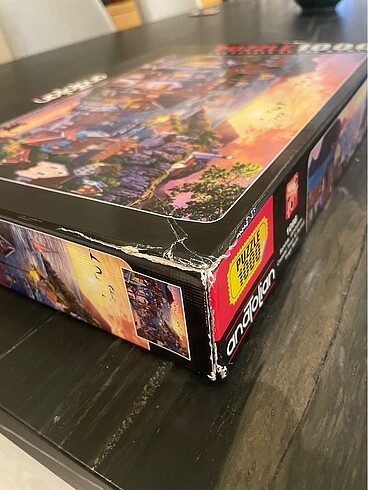 Beden Renk Puzzle 1000 parça eksiksiz