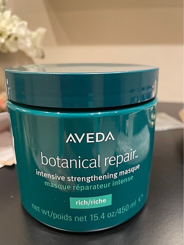 Aveda botanical repair maske 450 ml sıfır ürün