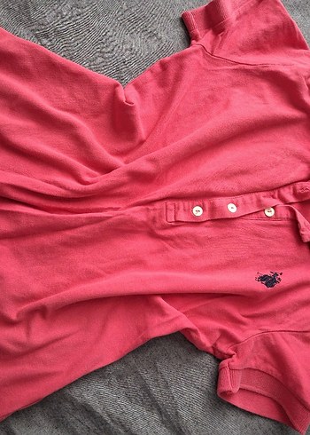 U.S Polo Assn. U.S polo yakalı kadın tısort