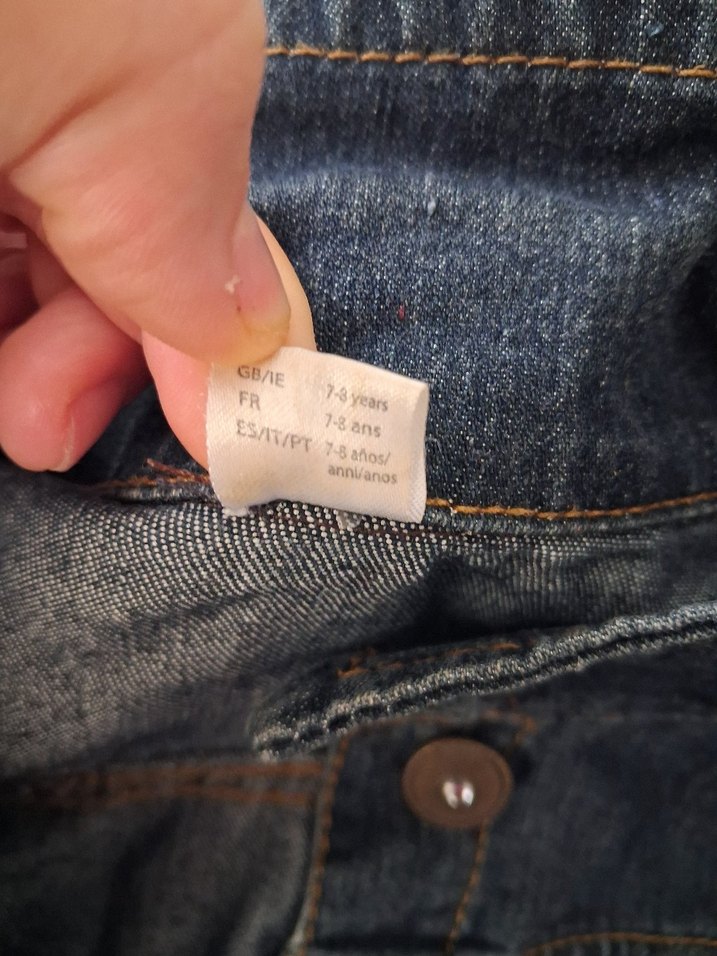 Kız Çocuk Jean Ceket Düğmeli - Görsel 3