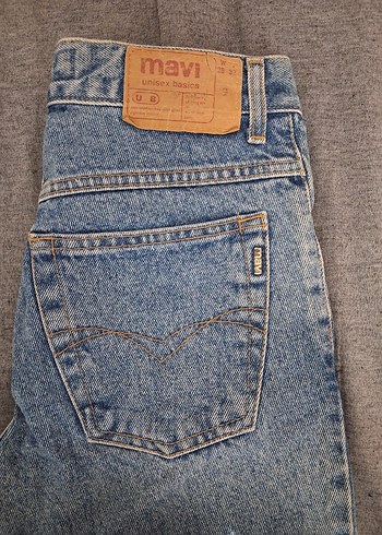 diğer Beden Mavi yuksek bel kot pantolon