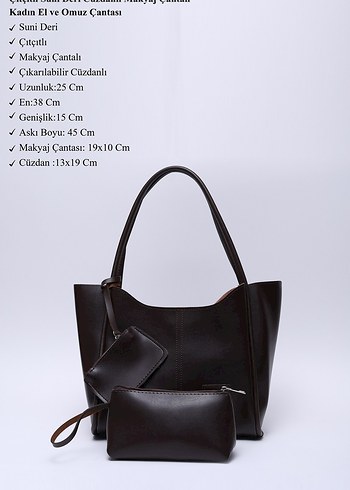 Zara Siyah Deri Minimalist Kadın Omuz Çantası