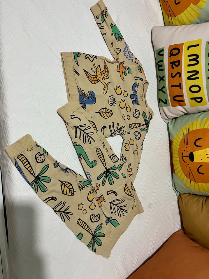 Çocuk Baskılı İç Giyim Takımı - Görsel 2