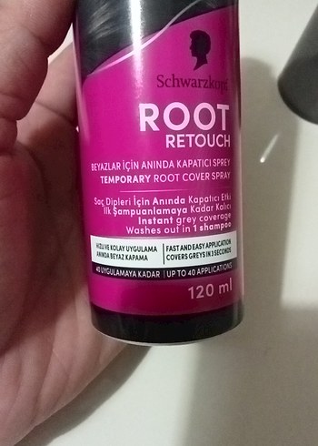 Schwarzkopf Root Retouch Saç Spreyi 120 ml - Görsel 4