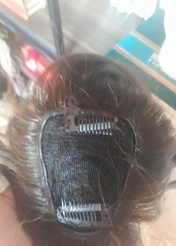 kumral sac tepelik yeni gerçek saç ismet perukdan alınmıştır - Görsel 6