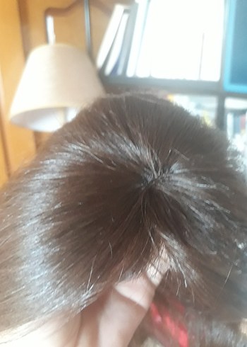 kumral sac tepelik yeni gerçek saç ismet perukdan alınmıştır - Görsel 2