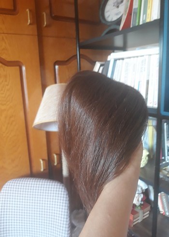 kumral sac tepelik yeni gerçek saç ismet perukdan alınmıştır - Görsel 3