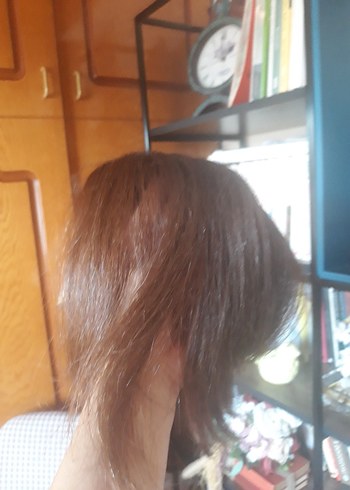 kumral sac tepelik yeni gerçek saç ismet perukdan alınmıştır - Görsel 4