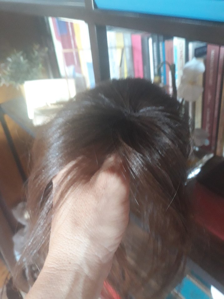 kumral sac tepelik yeni gerçek saç ismet perukdan alınmıştır - Görsel 5