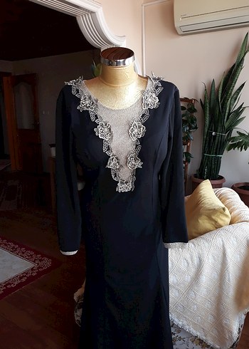 Uzun Kollu abiye yeni - Görsel 5