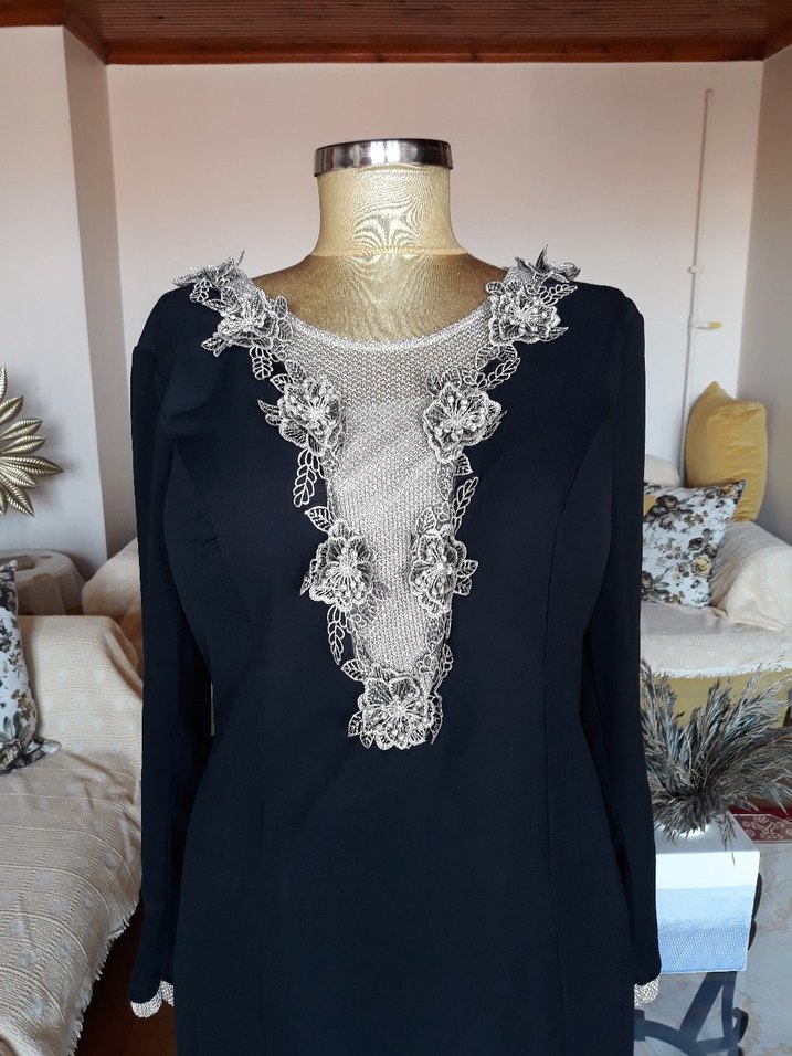 Uzun Kollu abiye yeni - Görsel 2