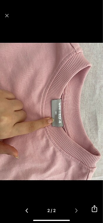 Superstep United4 pembe crop tshirt