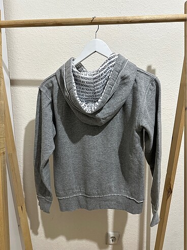 102-Gri Sweatshirt - Görsel 2