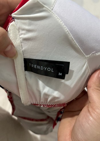 Kırmızı Desenli Mayo - Görsel 7