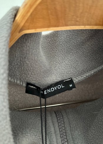 424- Fermuarlı Kadın Sweatshirt - Görsel 4