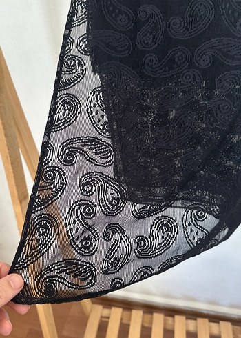 440- Siyah Pareo - Görsel 2