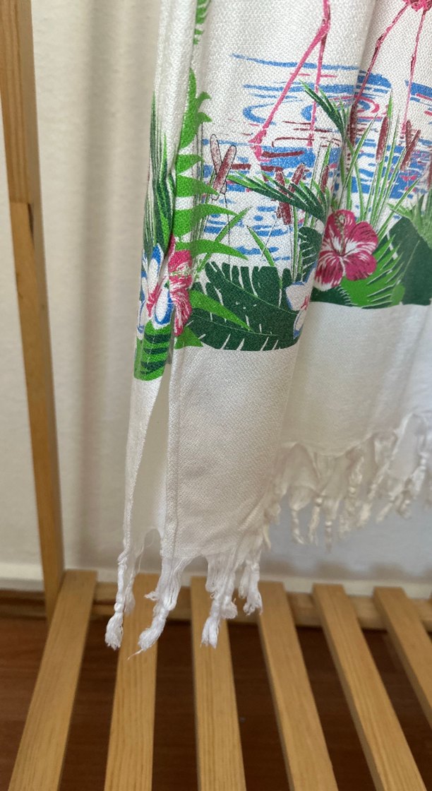 458- Beyaz Pareo - Görsel 3