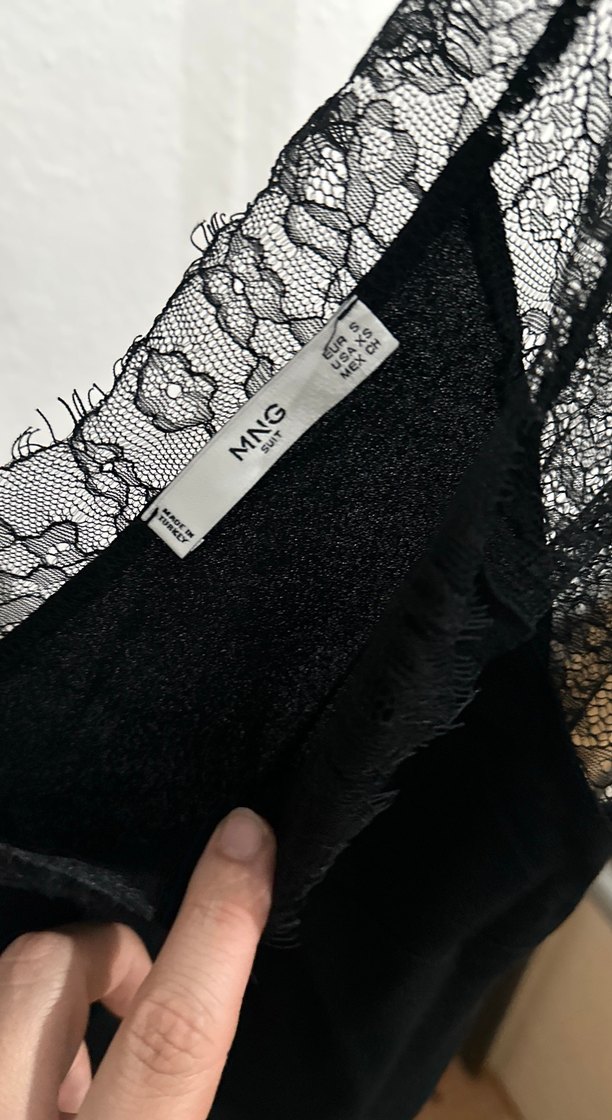 468- Siyah Short Tulum - Görsel 5