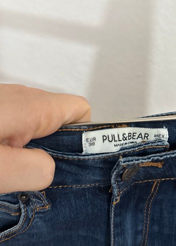 304-Mini Kot Şort - Görsel 5