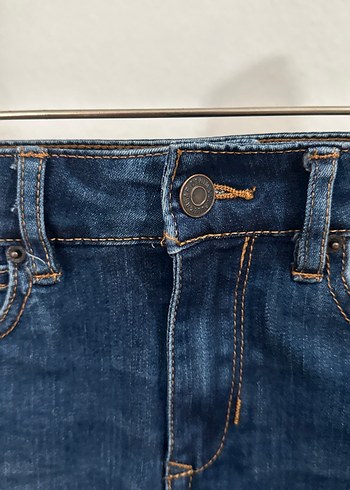 304-Mini Kot Şort - Görsel 4