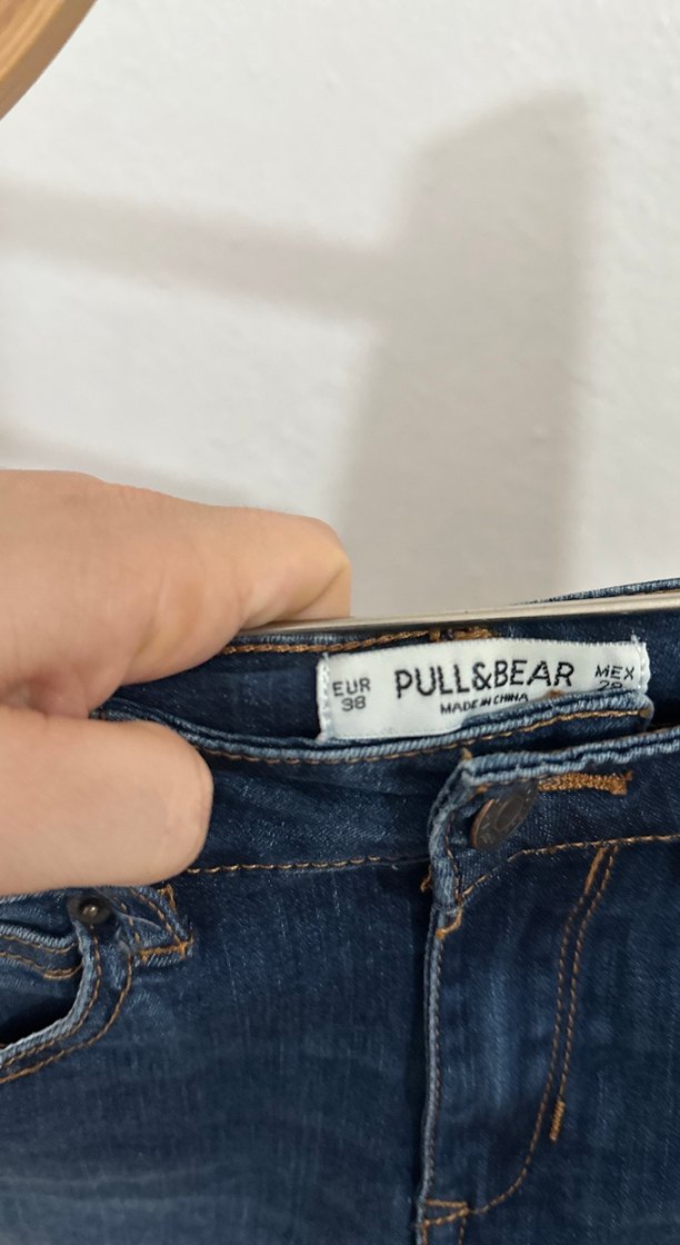 304-Mini Kot Şort - Görsel 5