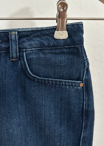 301- MİNİ KOT SHORT - Görsel 3