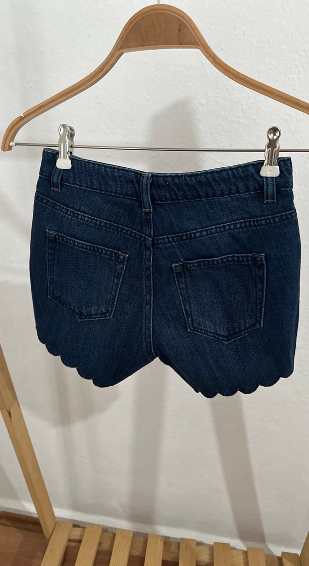 301- MİNİ KOT SHORT - Görsel 5