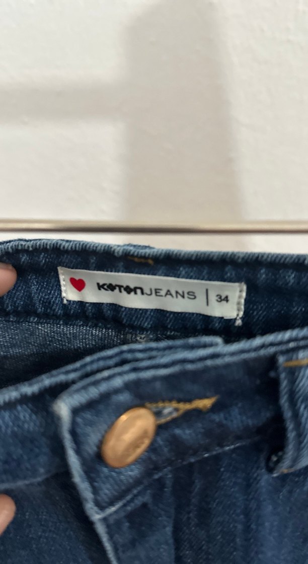 301- MİNİ KOT SHORT - Görsel 4