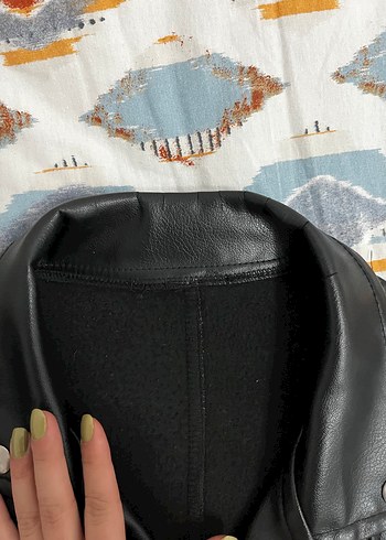Zara Siyah Deri Biker Ceket, Tokalı, Sıkı Kesim