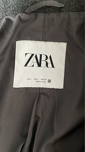 l Beden gri Renk Zara Kaban