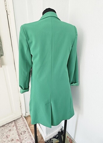 Zara Yeşil blazer ceket