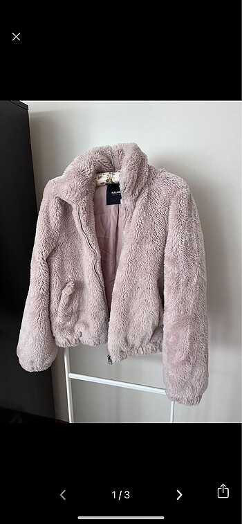 Pull bear peluş mont