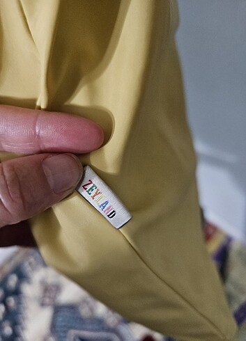 Zeyland sarı yağmurluk - Görsel 7