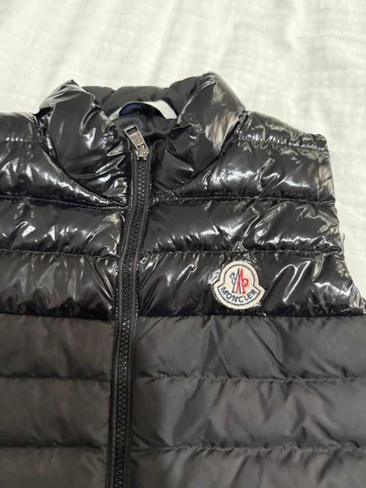 Siyah çocuk Şişme Yelek moncler - Görsel 3