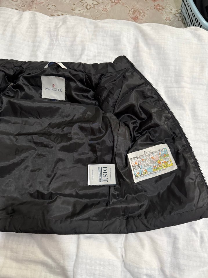 Siyah çocuk Şişme Yelek moncler - Görsel 4