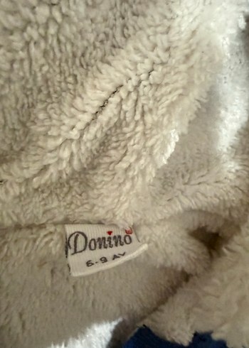 Mavi Örgü Bebek Tulumu Kapüşonlu - Görsel 5