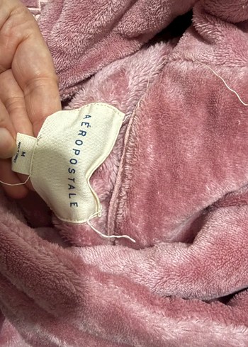 Pembe Kapüşonlu Kadın Sweatshirt - Görsel 4