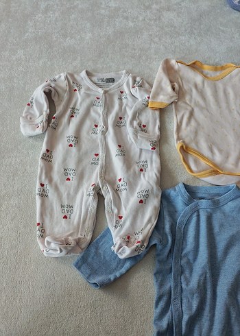 Uzun Kollu Beyaz Bebek Body - Görsel 3