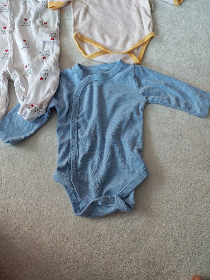 Uzun Kollu Beyaz Bebek Body - Görsel 2