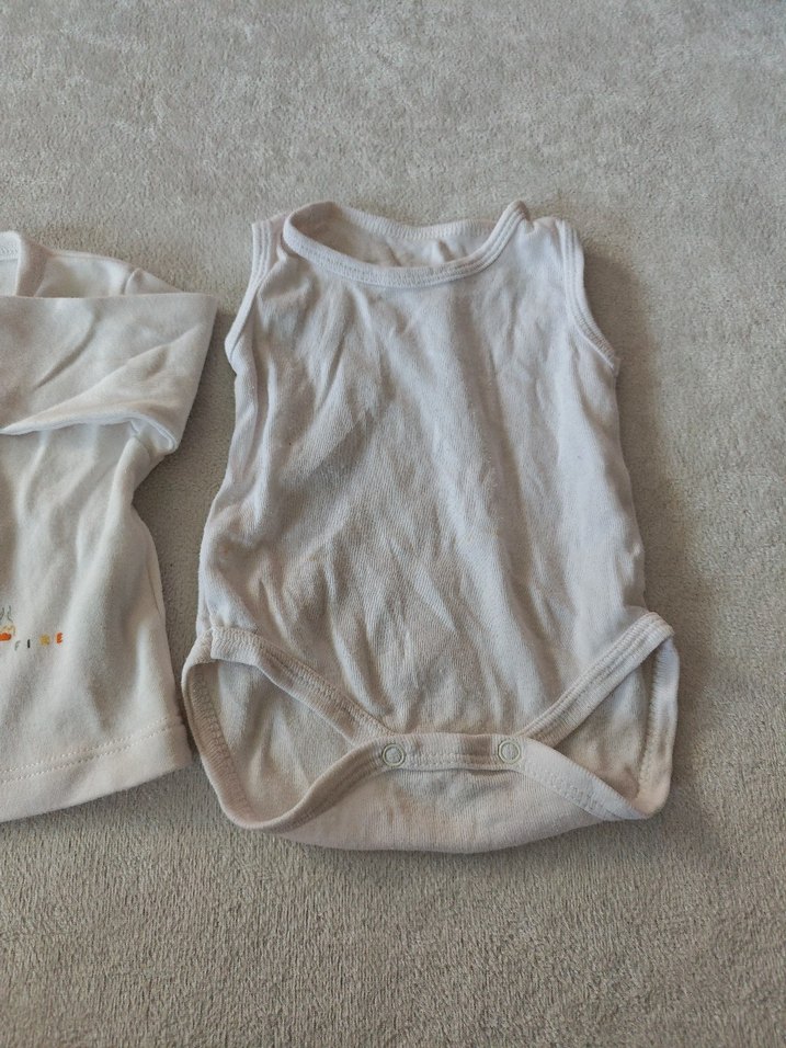 Uzun Kollu Beyaz Bebek Body - Görsel 3