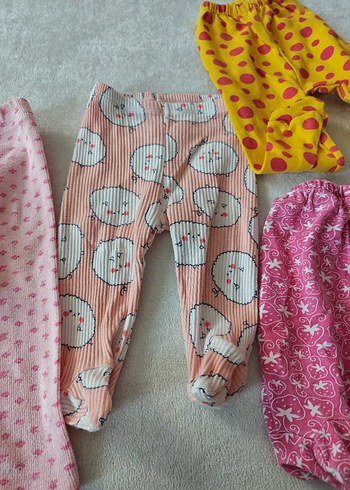 Rahat Kesim Renkli Kız Çocuk Tayt - Görsel 3