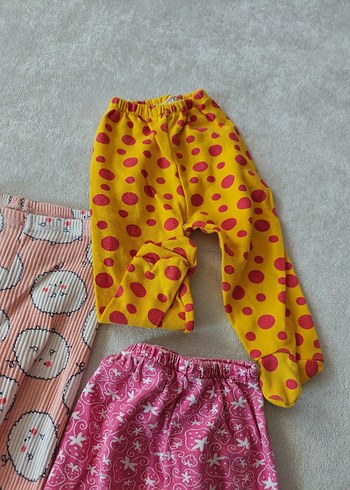 Rahat Kesim Renkli Kız Çocuk Tayt - Görsel 4