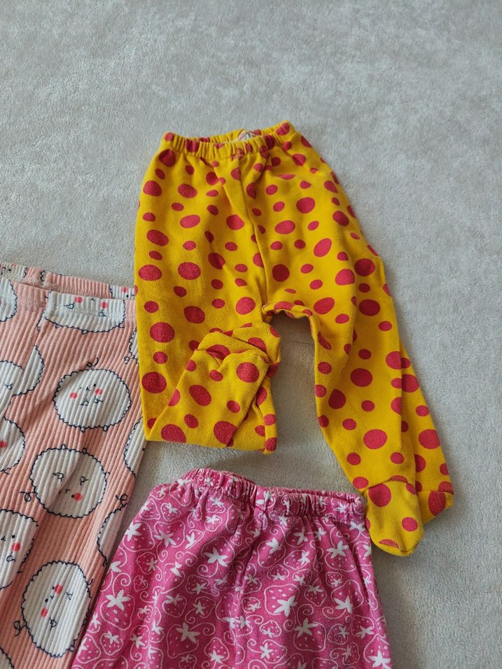 Rahat Kesim Renkli Kız Çocuk Tayt - Görsel 4