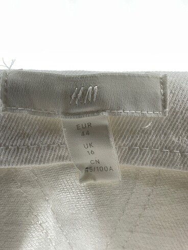 44 Beden beyaz Renk H&M Uzun Tulum %70 İndirimli.