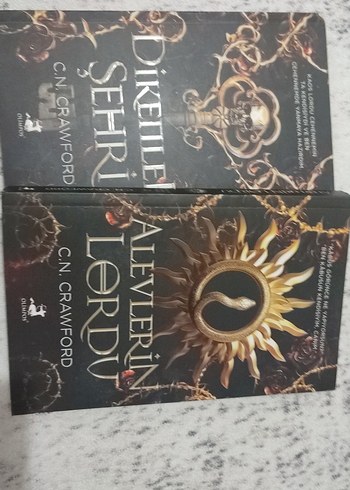 Dikenler Şehri ve Alevlerin Lordu Roman Seti