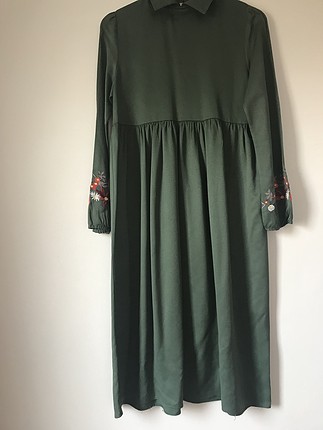 Kolları nakışlı tunik