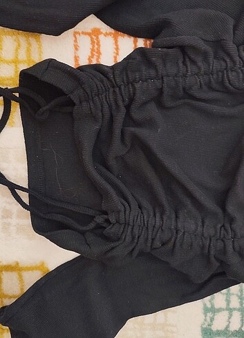 Trendyol & Milla trendyolmilla bağlamalı uzunkol crop