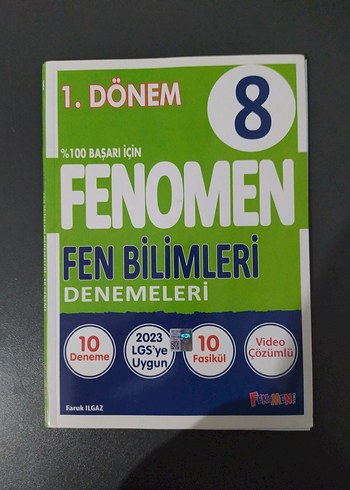 Fenomen 8. Sınıf Fen Bilimleri Denemeleri