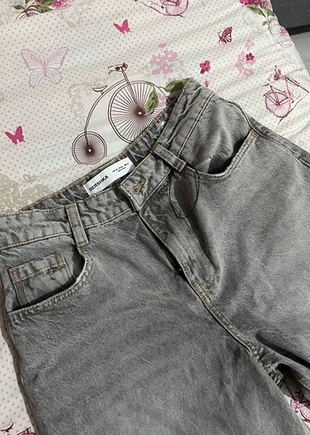 Bershka Bershka Gri Bermuda/Şort Jorts